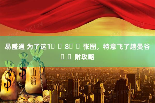 易盛通 为了这1️⃣8️⃣张图，特意飞了趟曼谷❗️附攻略
